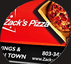 Zack's Pizza Logo